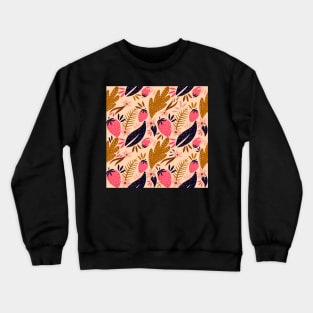 Strawberry Pattern Crewneck Sweatshirt